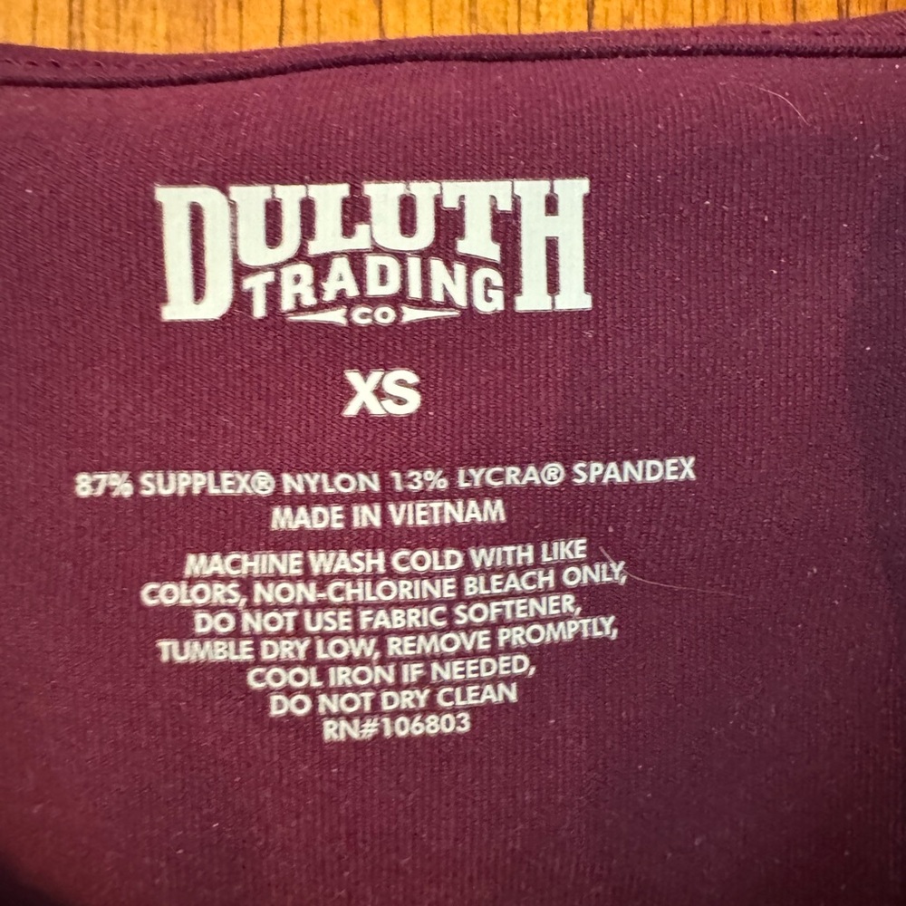 Duluth Trading Co Noga Classic Dress- Purple- Size XS - Picture 2 of 3